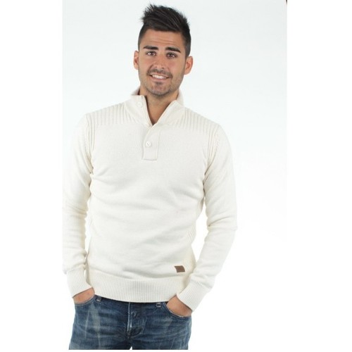 Vêtements Homme Sweats Schott Pull  ref_jac35497-off-white Blanc