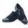 Chaussures Homme Sandales sport Vitiello Dance Shoes 291B Camoscio Nero / Vernice Nero Bufalo Tacco Noir