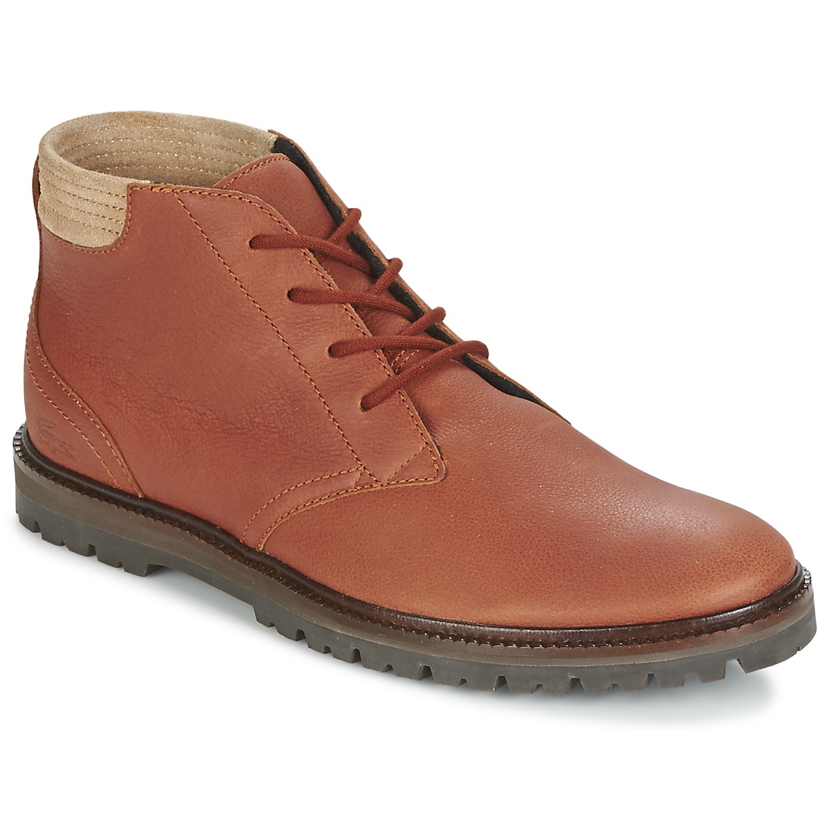 Chaussures Homme Boots Lacoste Blue MONTBARD CHUKKA 416 1 Marron