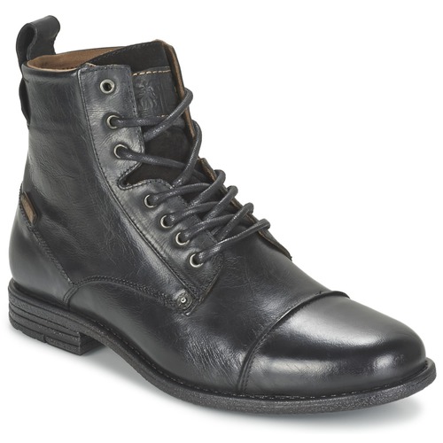 Chaussures Homme Boots Levi's EMERSON LACE UP Noir