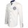 Vêtements Homme Chemises manches longues Andrew Mc Allister chemise brodee heraldic blanc Blanc