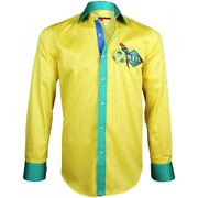 chemise serie limitee brazil jaune