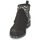 Chaussures Femme Boots Meline VELOURS NERO PLUME NERO Noir / Blanc