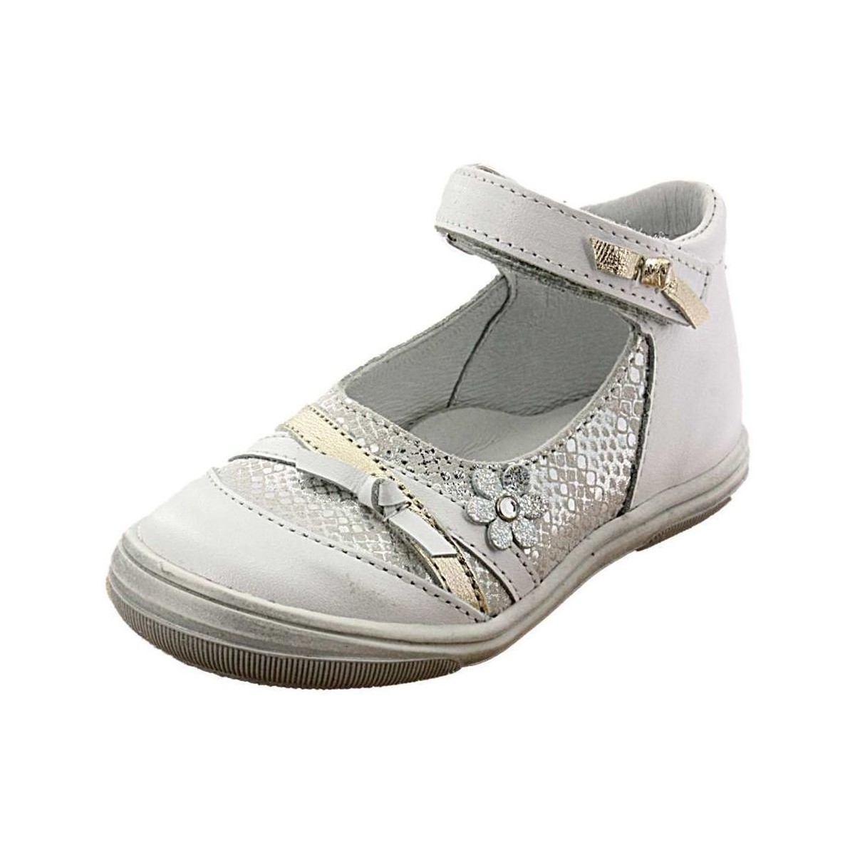 Chaussures Fille Baskets mode Bopy BELENE Blanc