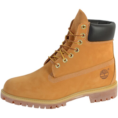 Chaussures Homme Baskets montantes Timberland Chaussures AF 6IN Prem BT Wheat Yellow Jaune