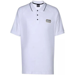 Vêtements Homme T-shirts & Polos Ea7 Emporio Beauty Armani Polo Blanc