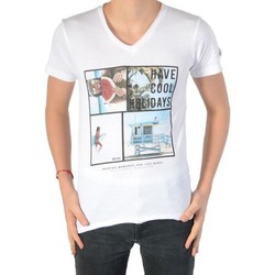 Vêtements Fille T-shirts manches courtes Deeluxe T-shirt  S16189K Brett Kid White Blanc