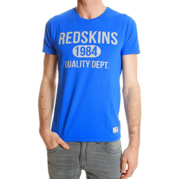 Vêtements Homme T-shirts manches courtes Redskins T-Shirt Homme CHACAL Work Blue Bleu