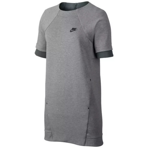 Vêtements Femme Robes courtes Nike Robe  Tech Fleece Gris