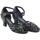 Chaussures Femme Sandales sport Vitiello Dance Shoes Sandalo l.a. satinato Noir