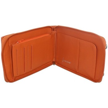 Francinel Porte-cartes  en cuir ref_lhc27549 Orange 10*15*5 Orange