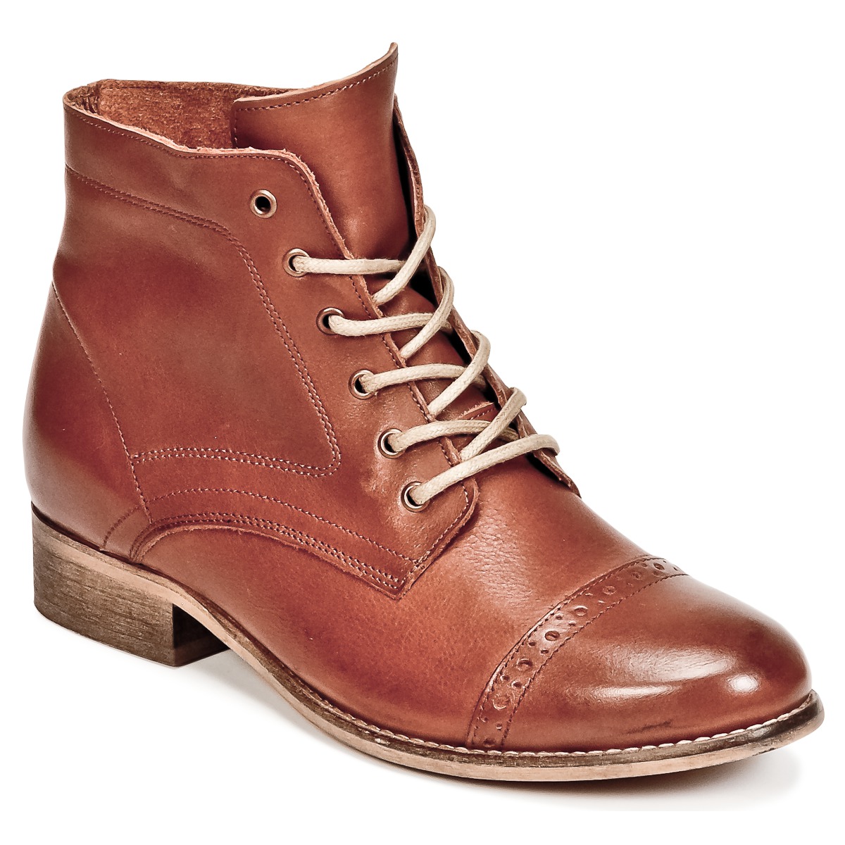 Chaussures Femme Style Boots Betty London FOLIANE Camel