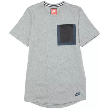 Vêtements Homme T-shirts manches courtes Nike Tech Hypermesh Pocket Gris
