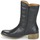 Chaussures Femme triple-strap Boots Kickers MILLIER Noir