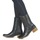 Chaussures Femme triple-strap Boots Kickers MILLIER Noir