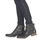 Chaussures Femme Boots Kickers PUNKYZIP Noir Brillant
