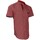 Vêtements Homme Chemises manches courtes Andrew Mc Allister chemisette vichy derby rouge Rouge