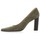 Chaussures Femme se mesure horizontalement à lendroit le plus fort Escarpins cuir velours Beige
