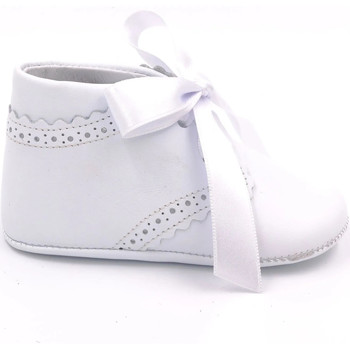 Chaussures Garçon Derbies & Richelieu Boni & Sidonie Boni Edouard - chausson blanc bébé Blanc