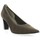 Chaussures Femme nbspTour de taille :  Escarpins cuir velours Beige