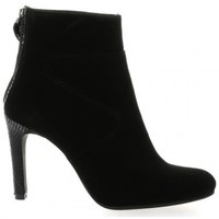 Chaussures Femme Low boots Vidi Studio Boots cuir velours Noir