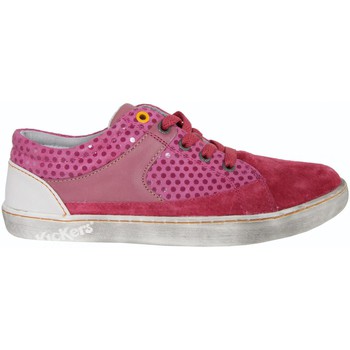 Chaussures Fille Baskets basses Kickers 469382-30 LYLIAN Rosa