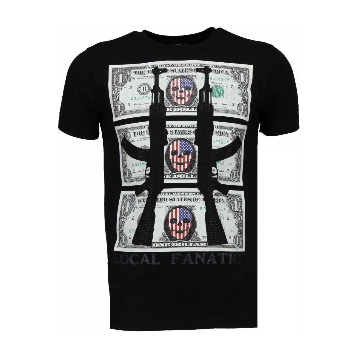 Vêtements Homme T-shirts manches courtes Local Fanatic 20776230 Noir