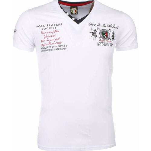 Vêtements Homme T-shirts manches courtes David Copper 6694336 Blanc