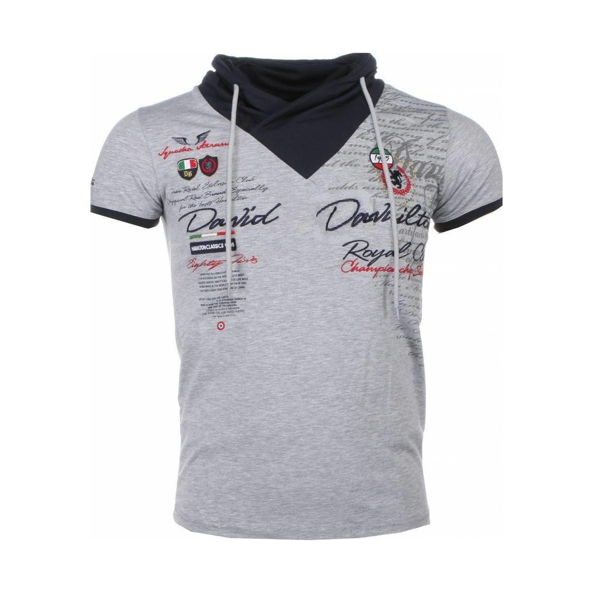 Vêtements Homme T-shirts manches courtes David Copper 6694455 Gris