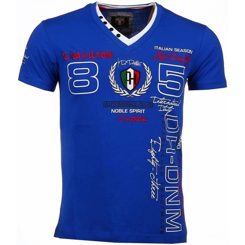 David Copper 5112930 Bleu - Vêtements T-shirts manches courtes Homme 54,99 €