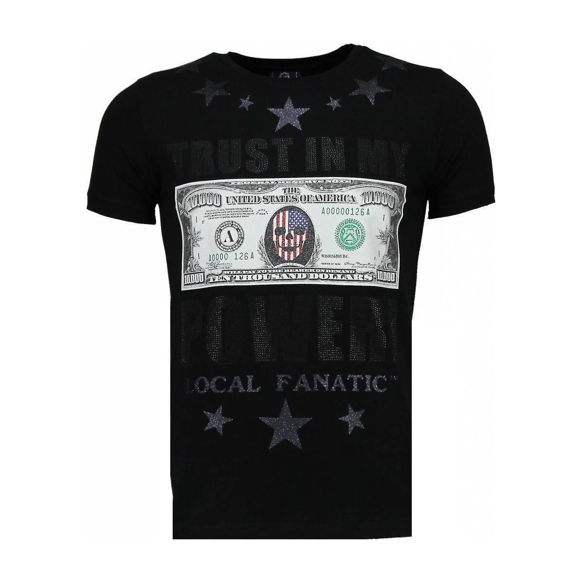 Vêtements Homme T-shirts manches courtes Local Fanatic 20779730 Noir