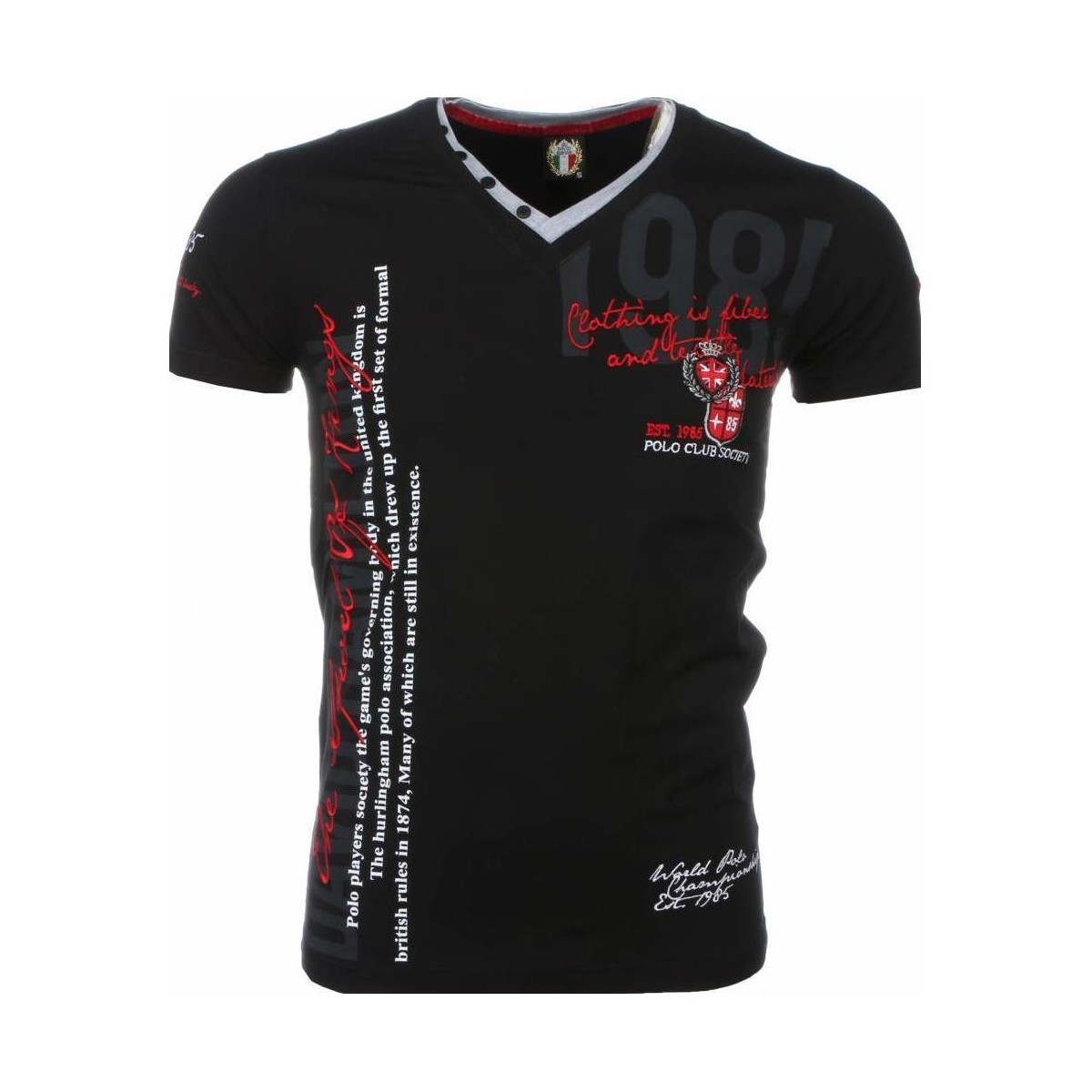 Vêtements Homme T-shirts manches courtes David Copper 6694641 Noir