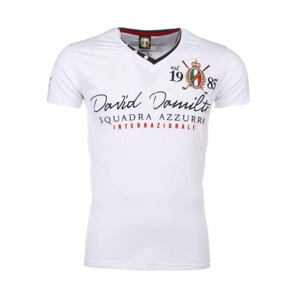 Vêtements Homme T-shirts manches courtes David Copper 6688982 Blanc
