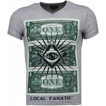 Vêtements Homme T-shirts manches courtes Local Fanatic 13962635 Gris