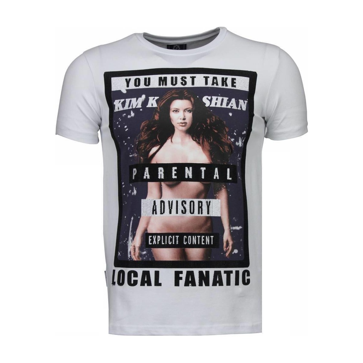 Vêtements Homme T-shirts manches courtes Local Fanatic 20777100 Blanc