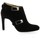 Chaussures Femme Boots Apple Vidi Studio Boots Apple cuir velours Noir