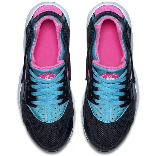 Chaussures Fille Baskets basses odyssey Nike Air Huarache Run Junior Noir