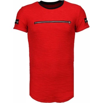 Vêtements Homme T-shirts manches courtes Justing 31873808 Rouge