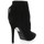 Chaussures Femme Boots Essedonna Boots cuir velours Noir