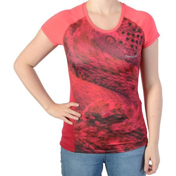 Vêtements Femme T-shirts manches courtes Desigual 85351 Rouge