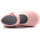 Chaussures Fille Ballerines / babies Douceur d intéri Babies en cuir vernis à scratch - PRINCESSE II Rose