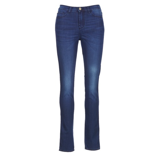 Vêtements Femme Jeans skinny Armani print jeans HERTION Bleu