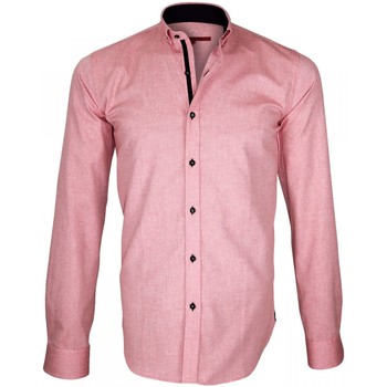 Vêtements Homme Chemises manches longues Andrew Mc Allister chemise oxford brookes rose Rose