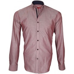 Vêtements Homme Chemises manches longues Andrew Mc Allister chemise oxford brookes bordeaux Bordeaux