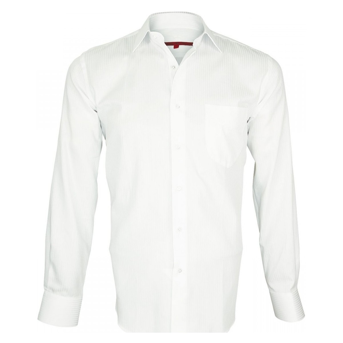 Vêtements Homme Chemises manches longues Andrew Mc Allister chemise armuree double fil 120/2 business blanc Blanc