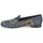 Chaussures Femme Mocassins Etro 3046 Noir / Bleu 