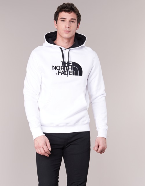 The North Face DREW PEAK PULLOVER HOODIE Blanc - Vêtements Sweats Homme  90,00 €