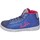 Chaussures Fille Baskets mode Lulu AH227 Bleu