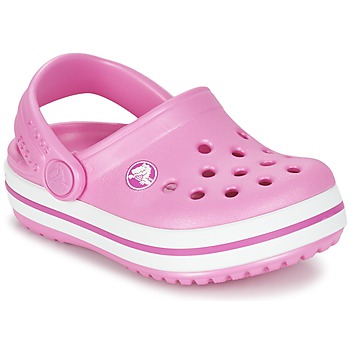 Chaussures Fille Sabots Crocs Pink CROCBAND CLOG KIDS Rose