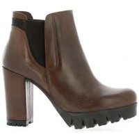 Chaussures Femme Boots Pao Boots cuir nubuck Marron